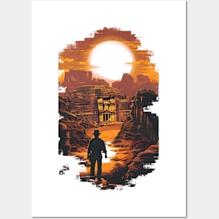 Uncovering Secrets - Sunset - Indy Posters and Art